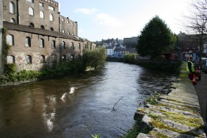 View of diversion canal from Crosse's Green Photo: A. Beese