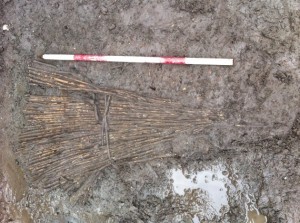 The fish trap discovered by archaeologists on Victoria Quay. Image: Diageo and TheJournal.ie