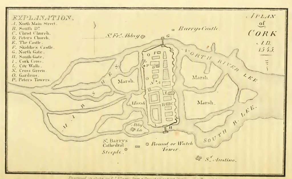 Two Early Plans of Cork | Cork's Origins